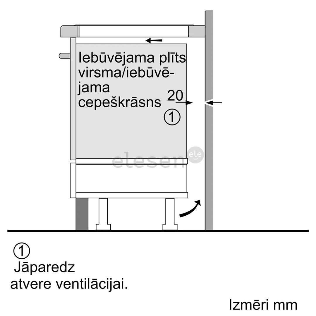 Bosch Serie 6, width 30.6 cm, steel frame, black - Built-in Induction Hob