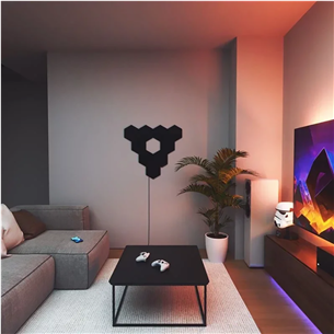 Nanoleaf Shapes Hexagons Starter Kit, 9 plokštės - Išmaniųjų šviestuvų rinkinys Prekė - NL42-0102HX-9PK