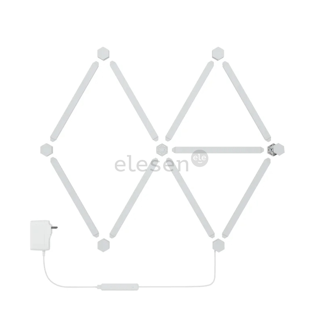 Nanoleaf Lines 60 Degrees Starter Kit, 9 juostos - LED šviesų rinkinys