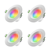 Nanoleaf Matter 3″ Downlight, 4 vnt. - Išmanusis šviestuvas