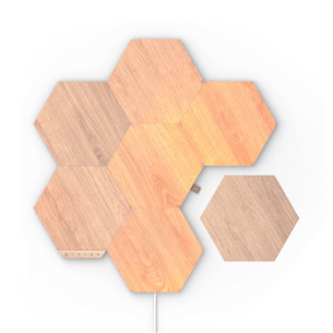 Nanoleaf Elements Hexagons Starter Kit, 7 panelės - LED šviesos panelės