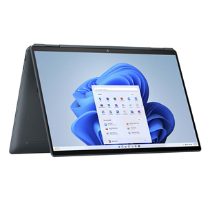 HP Spectre x360 2-in-1, 16'', 2.8K, OLED, 120 Hz, Core Ultra 7, 16 GB, 1 TB, RTX 4050, ENG, blue - Nešiojamas kompiuteris Prekė - 9E8R3EA#ABB 9E8R3EA#ABB