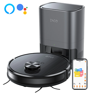 Zaco A10 Pro, Wet & Dry, dark grey - Robot vacuum cleaner Item - 502064