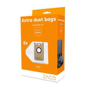 ZACO A10 Pro, 5 vnt. - Dulkių siurblio maišeliai Prekė - 502067 502067