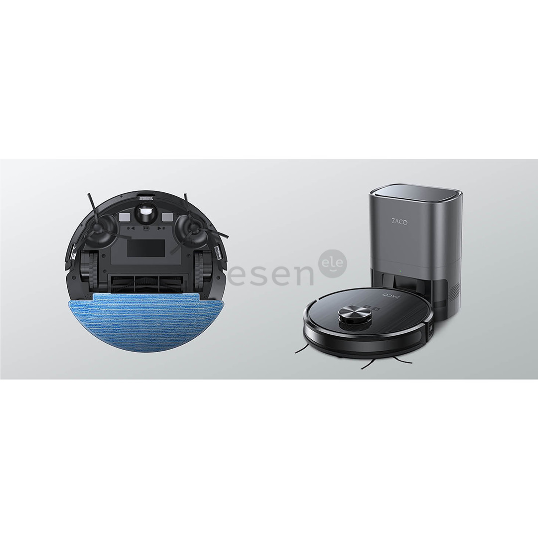 Zaco A10 Pro, сухая и влажная уборка, темно-серый - Робот-пылесос
