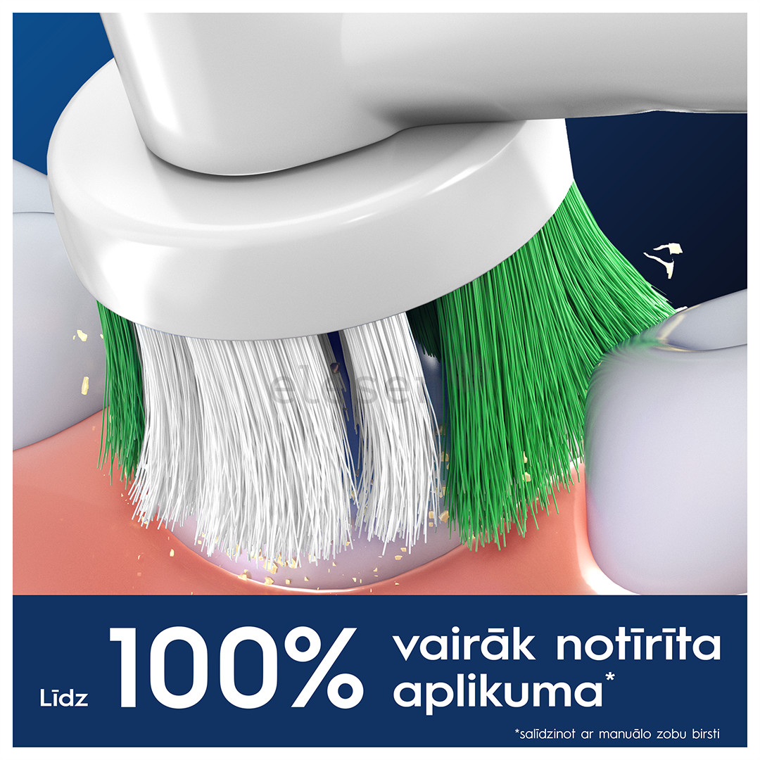 Braun Oral-B Precision Clean Pro, 4 vnt., balti - Dantų šepetėlių antgaliai Prekė - EB20-4NEW