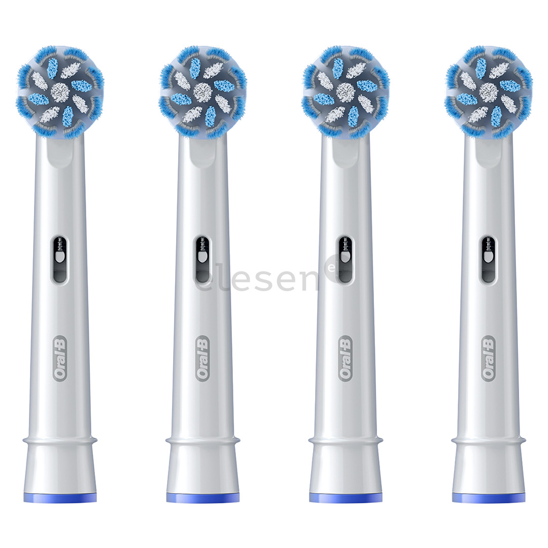 Braun Oral-B Sensitive Clean PRO, 4 pcs, white - Extra brushes Item - EB60-4NEW