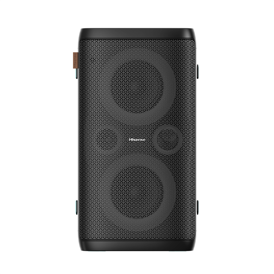 Hisense Item - HP110 Plus Party Rocker One Plus, 2 mikrofonai, juoda - Garso kolonėlė