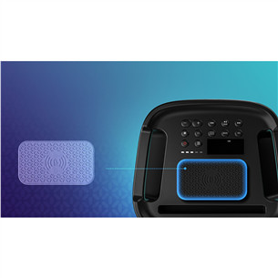 Hisense Item - HP110 Plus Party Rocker One Plus, 2 mikrofonai, juoda - Garso kolonėlė