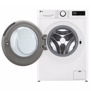 LG V500 series, 9 kg / 5 kg, gylis 47,5 cm, 1200 rpm - Skalbimo mašina - džiovyklė Prekė - F2DR509S1W.ABWQPMR