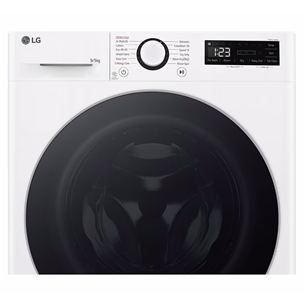 LG V500 series, 9 kg / 5 kg, gylis 47,5 cm, 1200 rpm - Skalbimo mašina - džiovyklė Prekė - F2DR509S1W.ABWQPMR