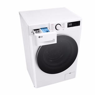 LG V500 series, 9 kg / 5 kg, gylis 47,5 cm, 1200 rpm - Skalbimo mašina - džiovyklė Prekė - F2DR509S1W.ABWQPMR