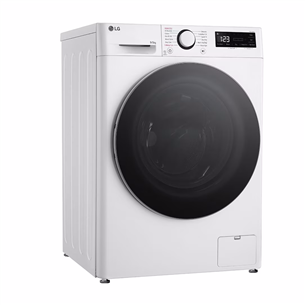 LG V500 series, 9 kg / 5 kg, gylis 47,5 cm, 1200 rpm - Skalbimo mašina - džiovyklė Prekė - F2DR509S1W.ABWQPMR