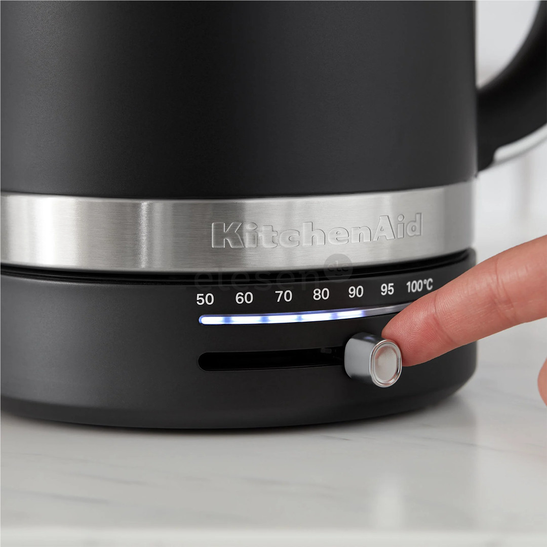 KitchenAid, 2400 W, 1,7 L, matte black - Kettle