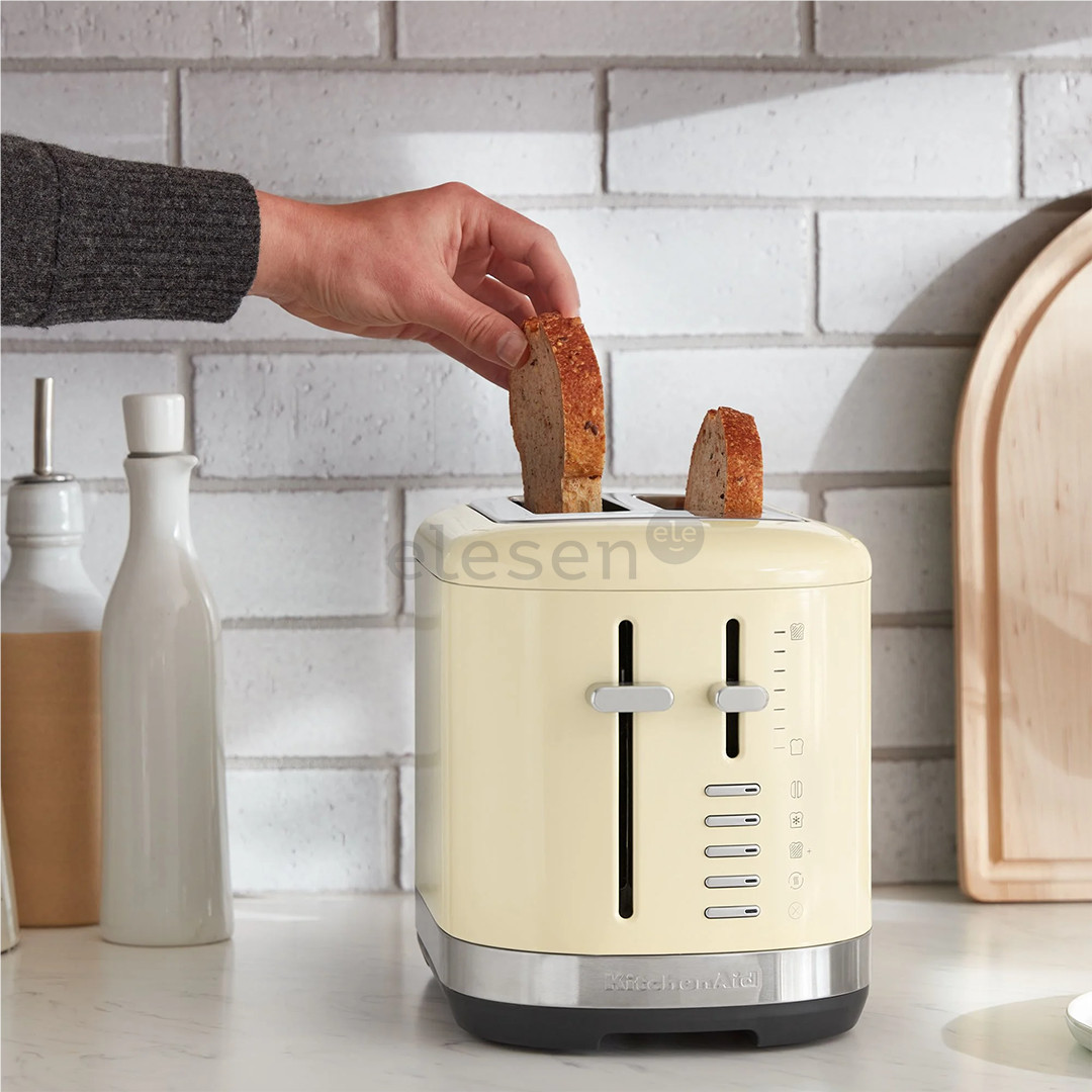 KitchenAid, 980 W, Almond Cream, beige - Toaster