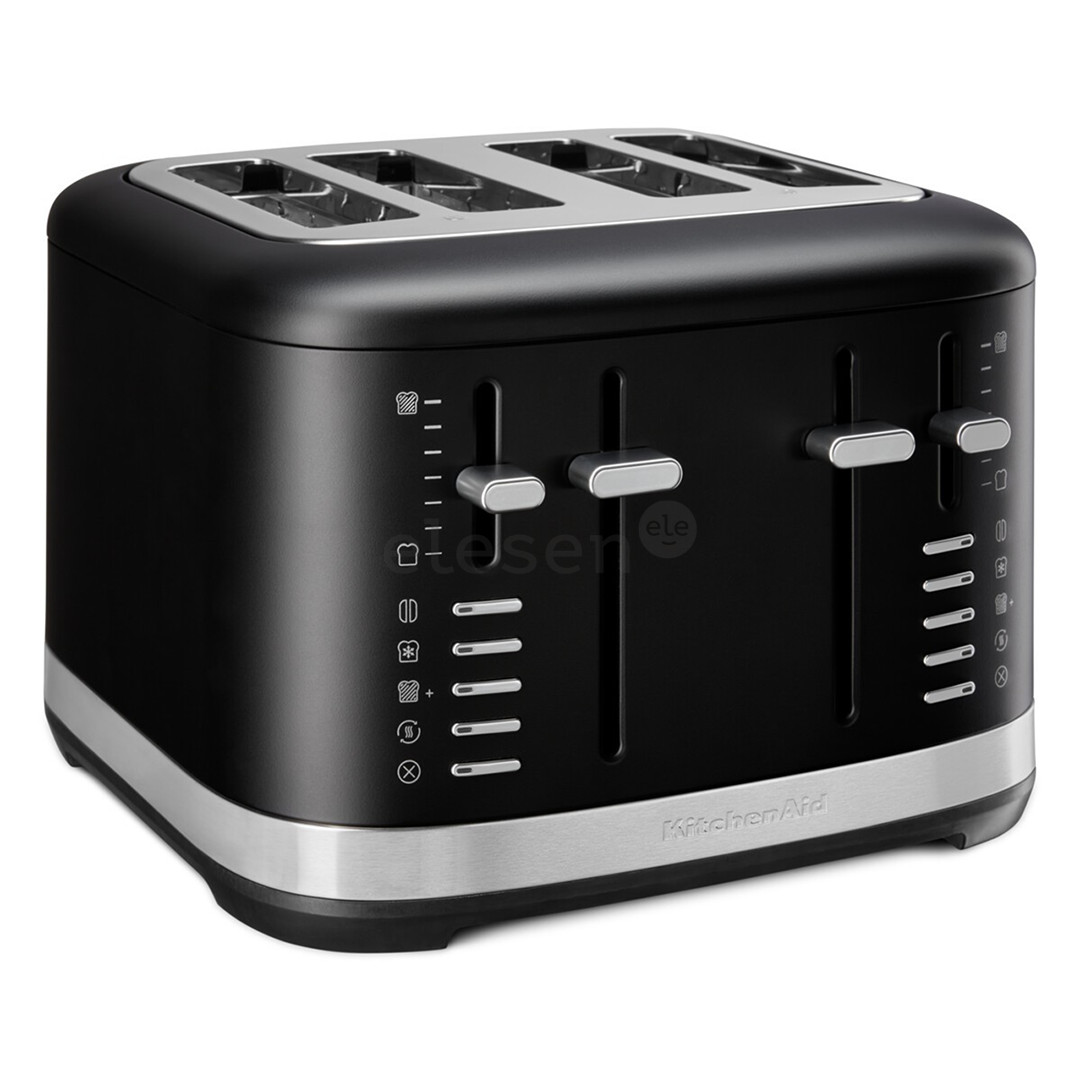 KitchenAid, 1960 W, matte black - Toaster
