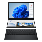 ASUS Zenbook DUO, 2x 14'', 3K, OLED, touch, 120 Hz, Ultra 9, 32 GB, 1 TB, ENG, inkwell gray - Nešiojamas kompiuteris