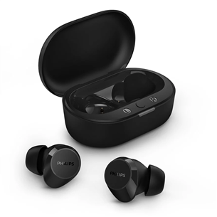 Philips TAT1209, juodos - Belaidės ausinės Prekė - TAT1209BK/00 TAT1209BK/00