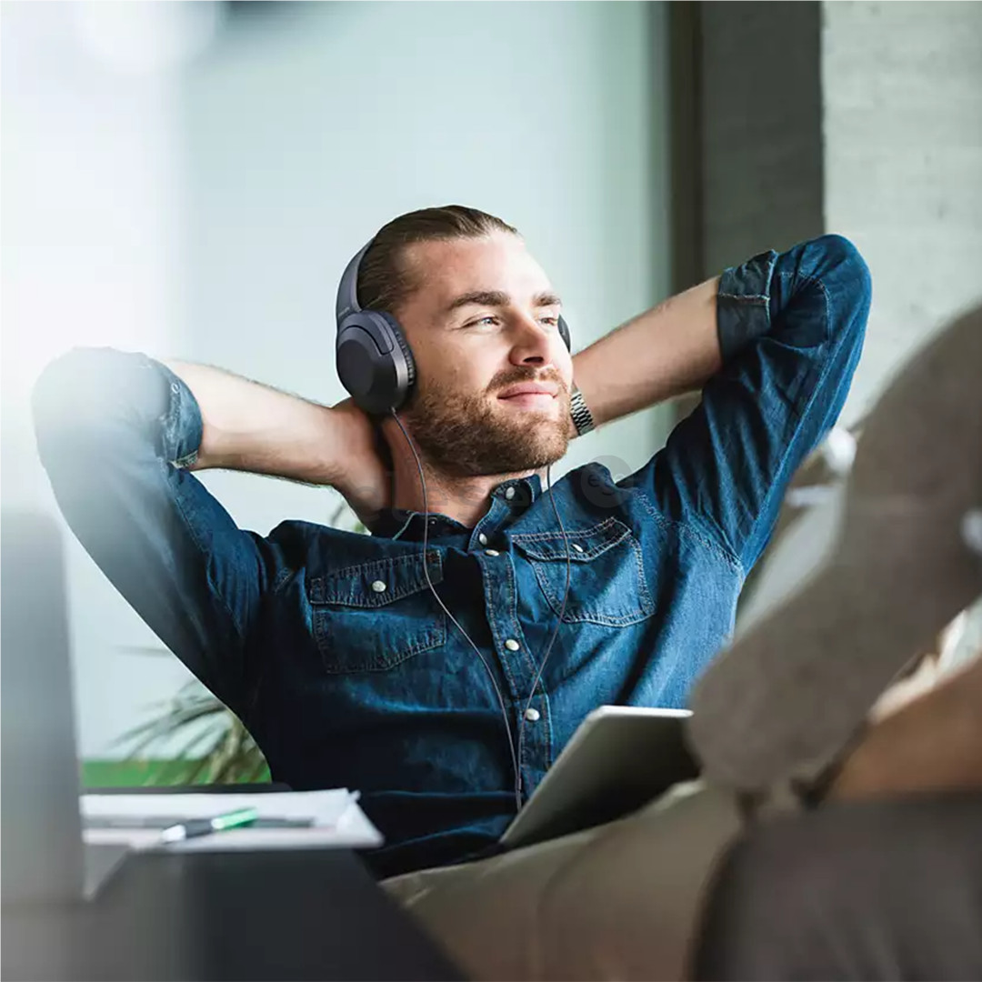 Philips TAH2005, black - Wired headphones