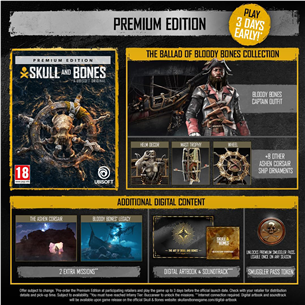 Skull and Bones Premium Edition, Xbox Series X - Žaidimas Prekė - 3307216251316