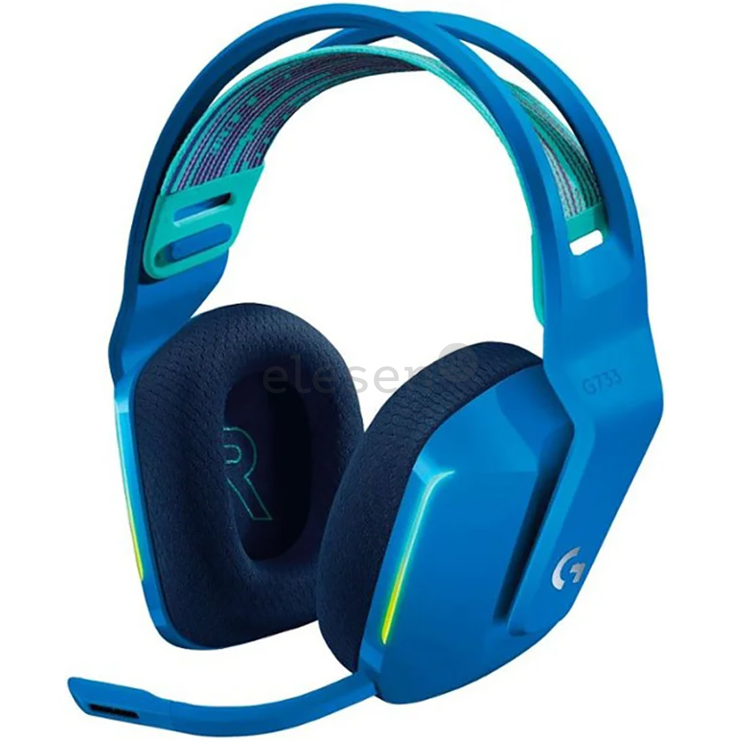 Logitech G733 LIGHTSPEED Wireless RGB, blue - Wireless headset Item - 981-000943