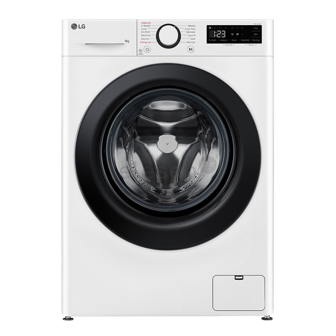 LG R500 Series, 9 kg, gylis 47,5 cm, 1200 aps./min. - Skalbimo mašina