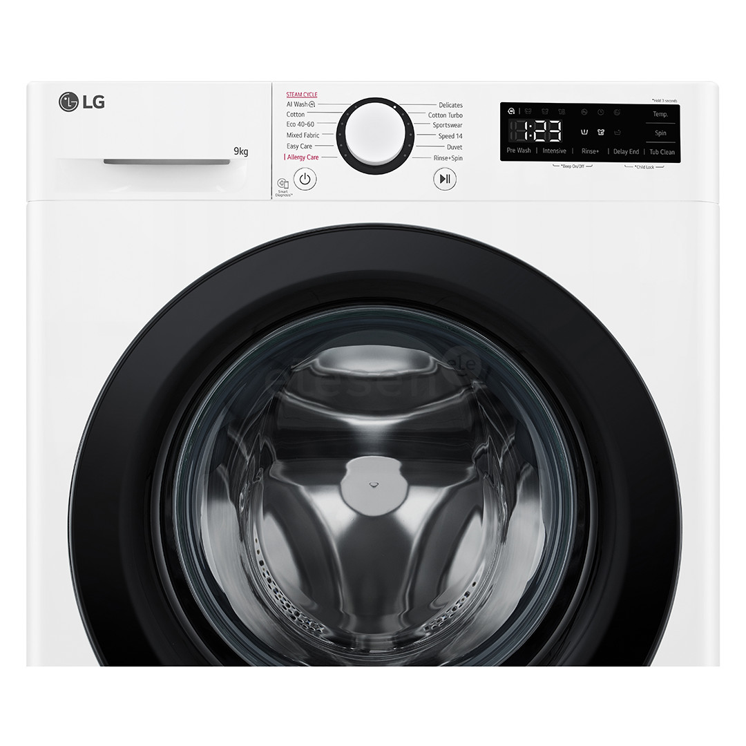 LG R500 Series, 9 kg, gylis 47,5 cm, 1200 aps./min. - Skalbimo mašina