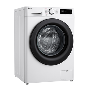 LG R500 Series, 9 kg, gylis 47,5 cm, 1200 rpm - Skalbimo mašina Prekė - F2WR509SBW.ABWQPMR