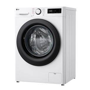 LG R500 Series, 9 kg, gylis 47,5 cm, 1200 rpm - Skalbimo mašina Prekė - F2WR509SBW.ABWQPMR