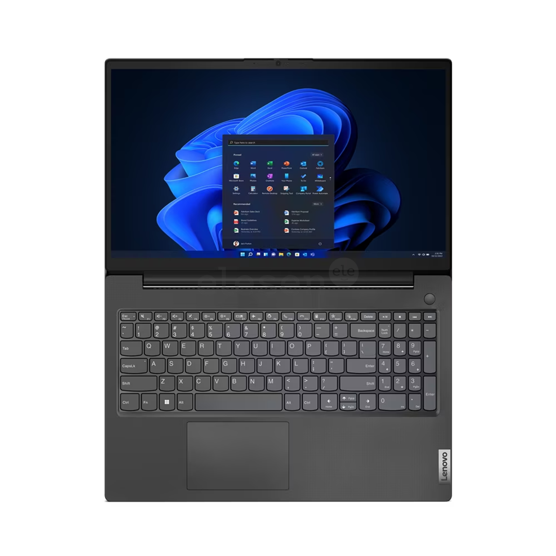 Lenovo V15 Gen 4 AMN, 15,6'', FHD, Ryzen 5, 16 GB, 256 GB, ENG, juodas - Nešiojamas kompiuteris Prekė - 82YU0128MH