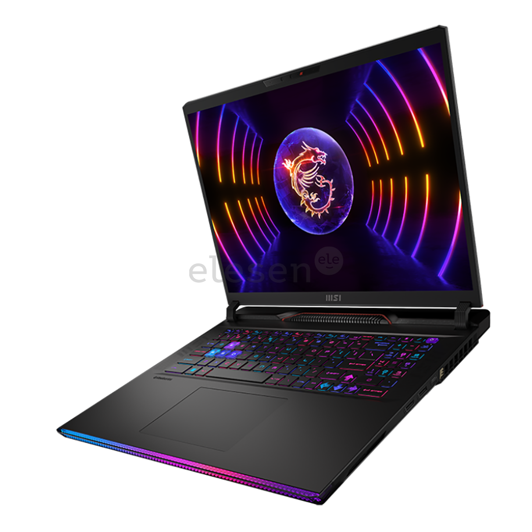 MSI Raider GE78 HX, 17'', QHD, 240 Гц, i9, 32 ГБ, 2 ТБ, RTX 4080, W11P, ENG, черный - Ноутбук Товар - GE78HX-14VHG-641NL
