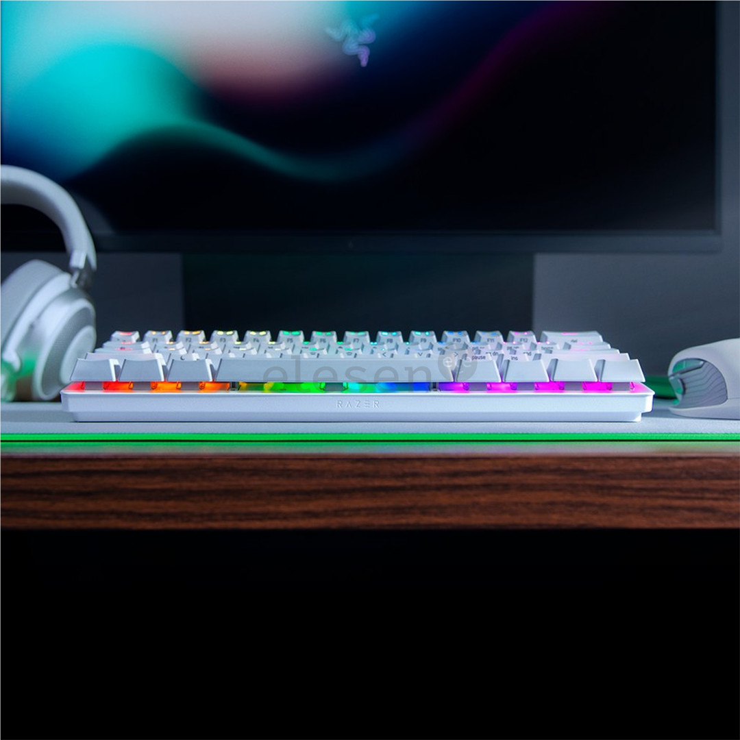 Razer Huntsman Mini Mercury Edition, Red Switch, RUS, white - Wired keyboard Item - RZ03-03392200-R3R1