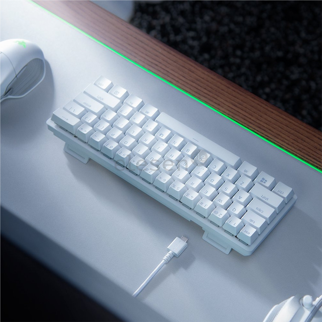 Razer Huntsman Mini Mercury Edition, Red Switch, RUS, white - Wired keyboard Item - RZ03-03392200-R3R1