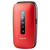 Panasonic KX-TU550, red - Mobile phone