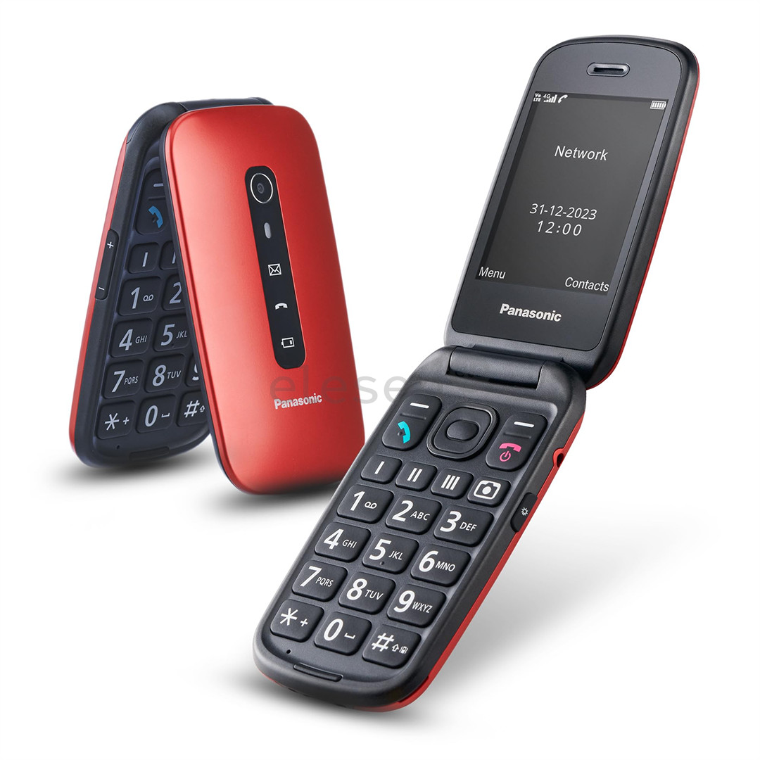 Panasonic KX-TU550, красный - Мобильный телефон