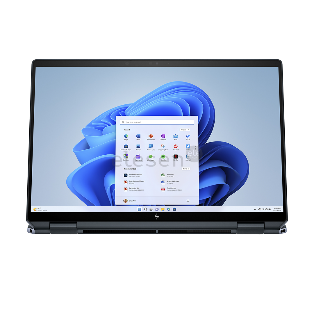 HP Spectre x360 2-in-1 Laptop 14-eu0005nn, 14'', 2.8K, OLED, 120 Hz, Core Ultra 7, 16 GB, 1 TB, ENG, blue - Notebook