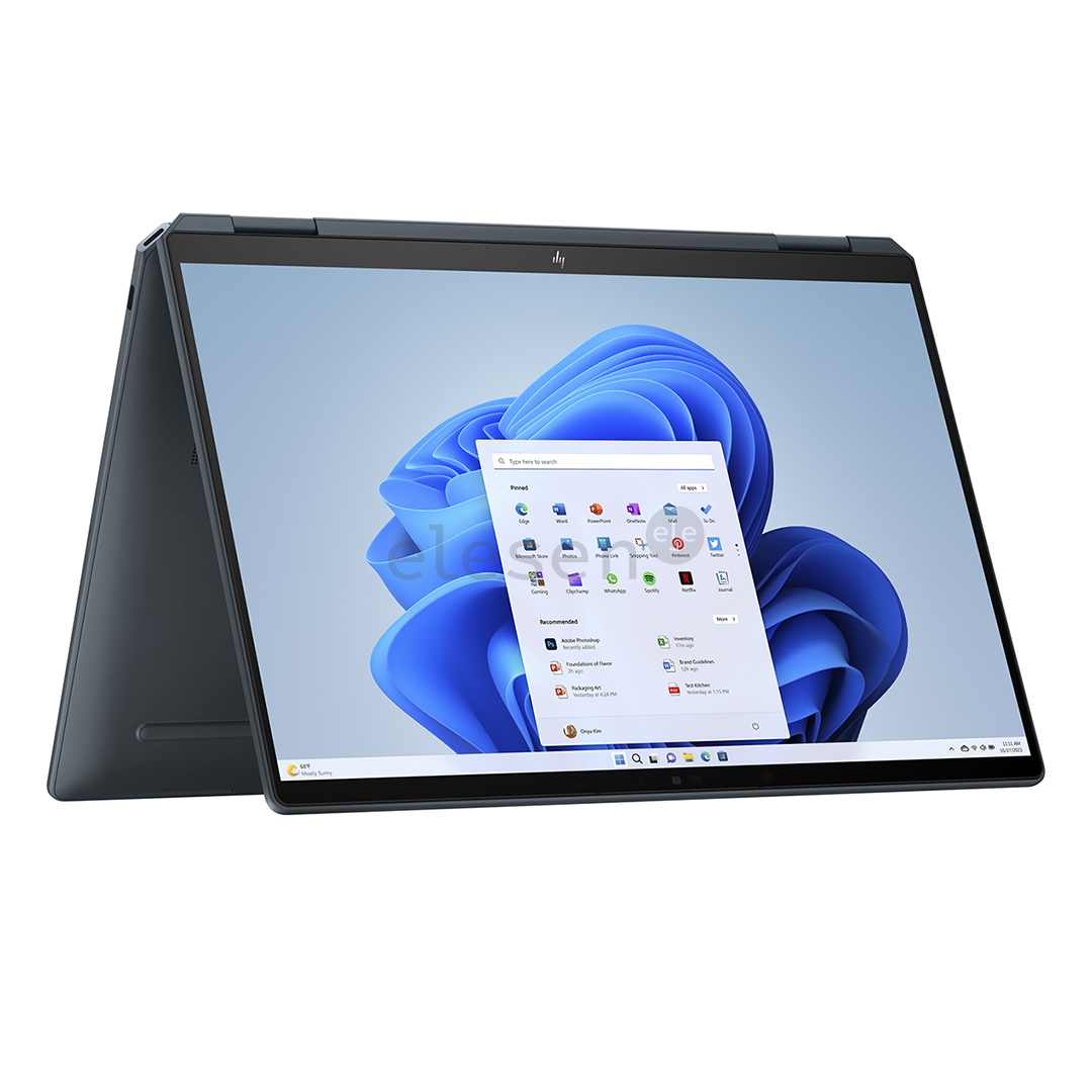 HP Spectre x360 2-in-1 Laptop 14-eu0005nn, 14'', 2.8K, OLED, 120 Hz, Core Ultra 7, 16 GB, 1 TB, ENG, blue - Notebook