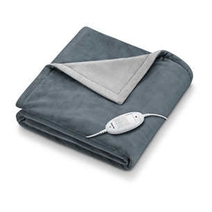 Beurer HD 75 Cosy Dark Grey, 180x130 cm, pilka - Šildoma antklodė HD75COSYDARKGREY