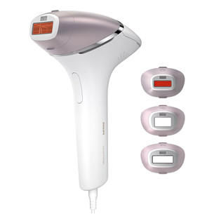 Philips Lumea IPL 8000, baltas/violetinis - Fotoepiliatorius BRI947/00