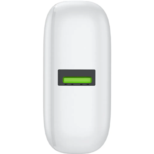 Puro Compact Mini, 10 000 mAh, USB-A, USB-C, balta - Išorinė baterija Prekė - PUFCBB100P9WHI