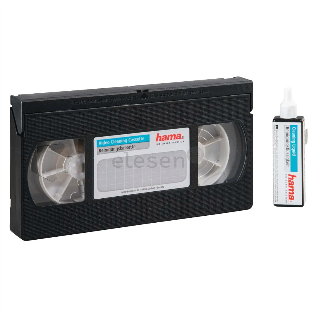 Hama Video VHS / S-VHS Cleaning - Комплект для очистки VHS-проигрывателя