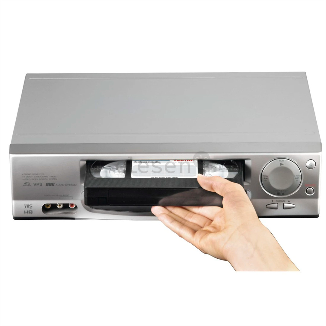 Hama Video VHS / S-VHS Cleaning - Комплект для очистки VHS-проигрывателя