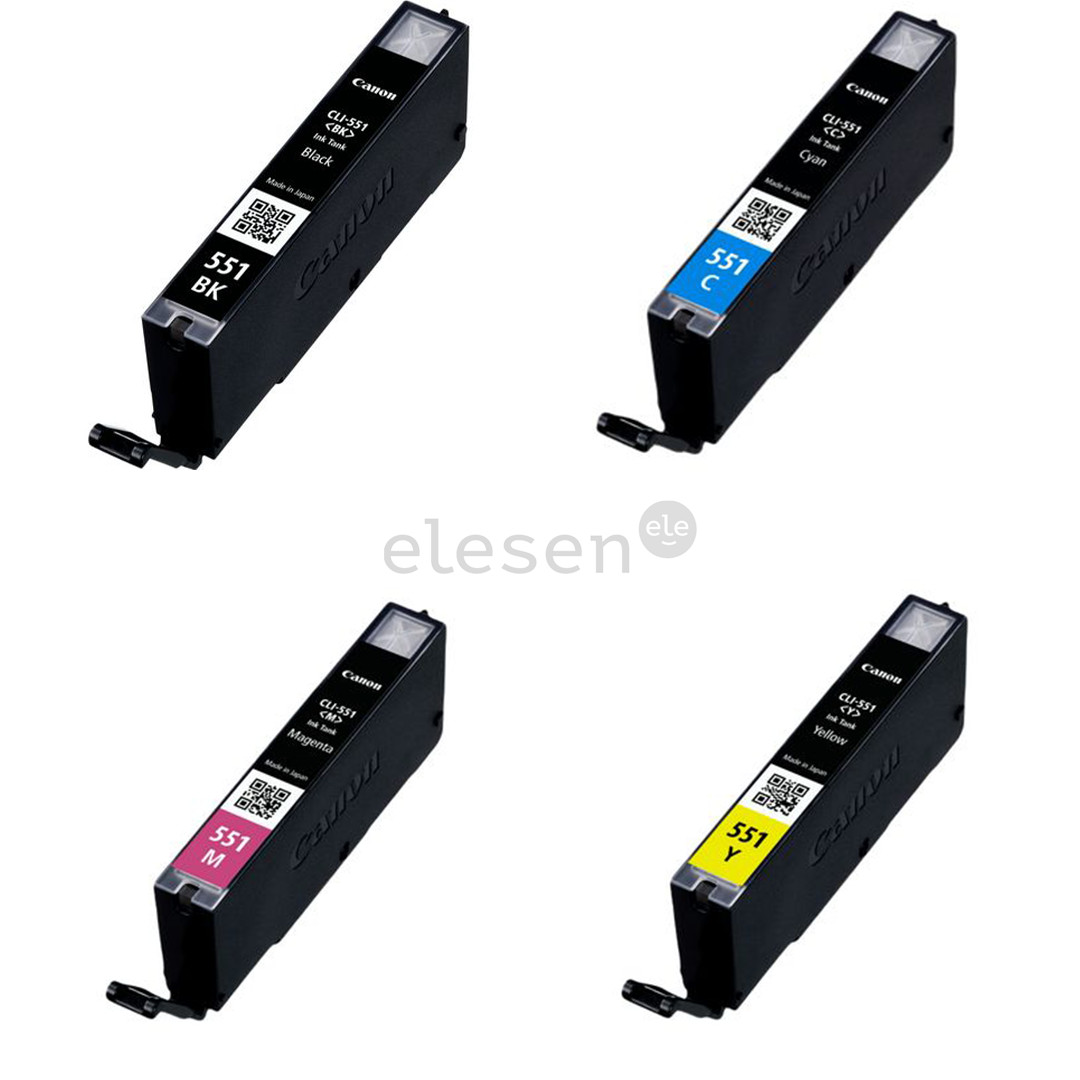 Canon CLI-551, многоцветный - Комплект картриджей Товар - 6509B016