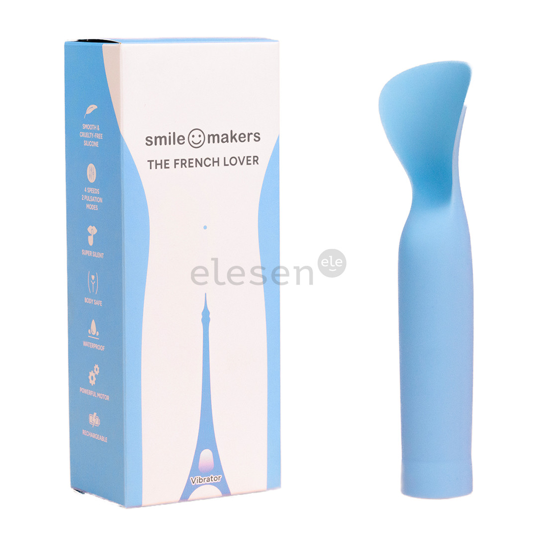 Smile Makers The French Lover, blue - Personal massager Item - GS23.04.003