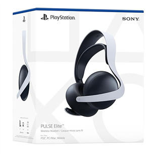 Sony Playstation Pulse Elite Wireless, baltos - Belaidės ausinės Prekė - 711719572978