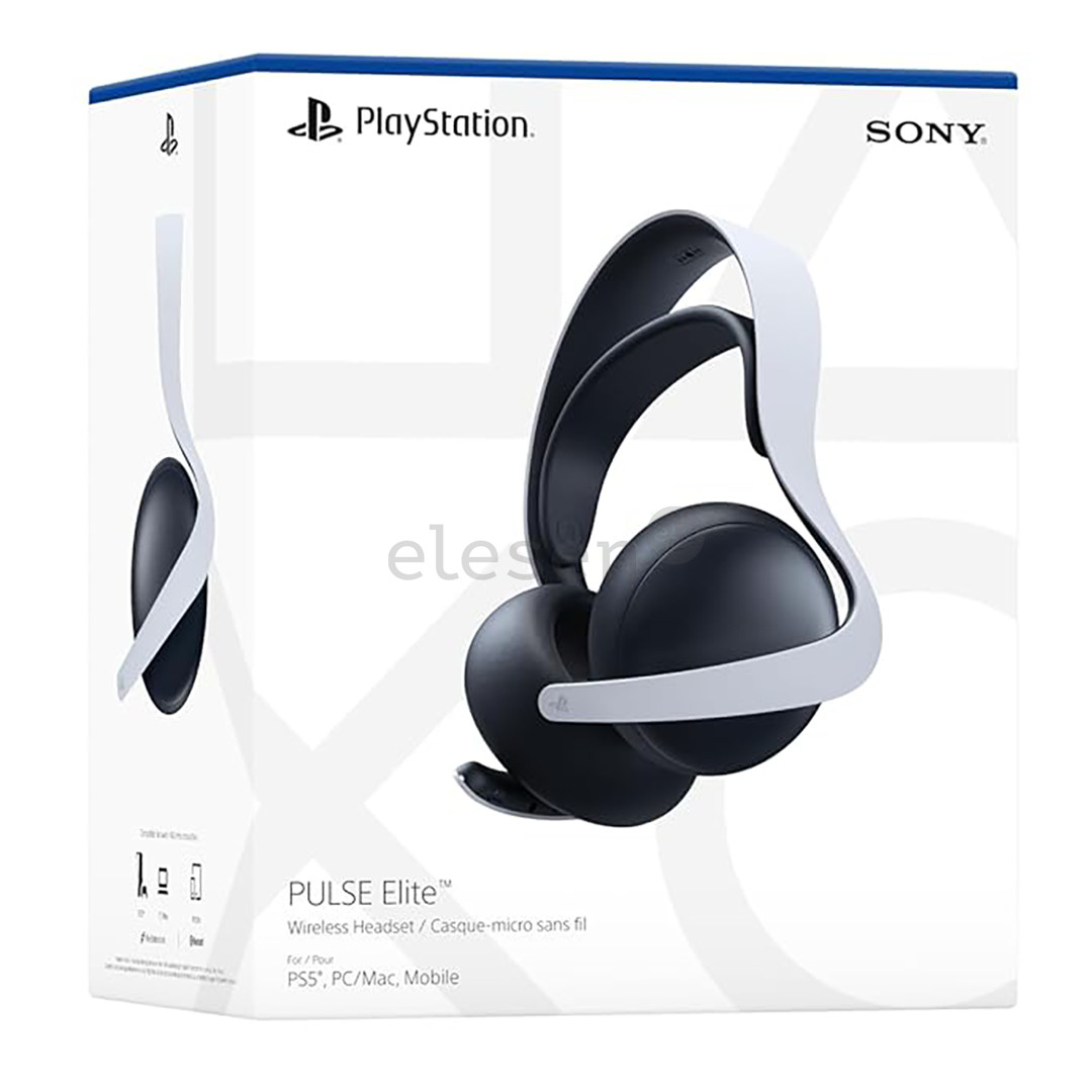Sony Playstation Pulse Elite Wireless, baltos - Belaidės ausinės Prekė - 711719572978