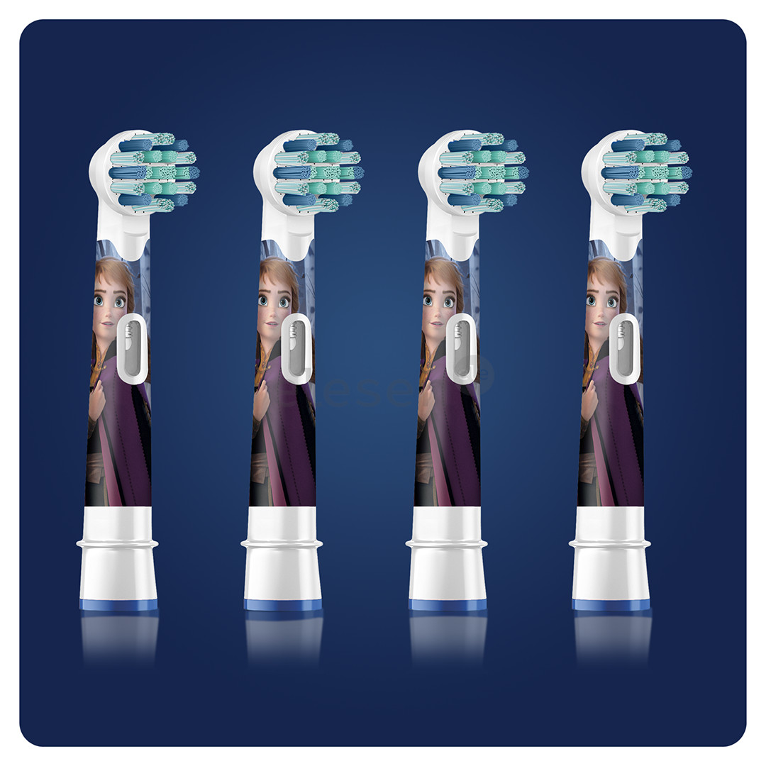 Braun Oral-B, Kids Frozen II, 4 pcs - Spare brushes Item - EB10-4/FROZEN
