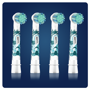Braun Oral-B, Kids Star Wars, 4 vnt. - Dantų šepetėlių antgaliai Prekė - EB10-4/STARWARS