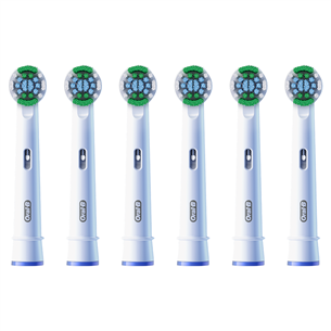 Braun Oral-B Precision Clean Pro, 6 vnt., balti - Dantų šepetėlių antgaliai Prekė - EB20-6