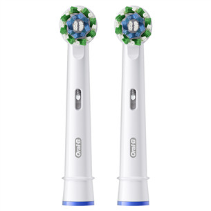 Braun Oral-B Cross Action Pro, 2 pcs, white - Spare brushes Item - EB50-2W/NEW